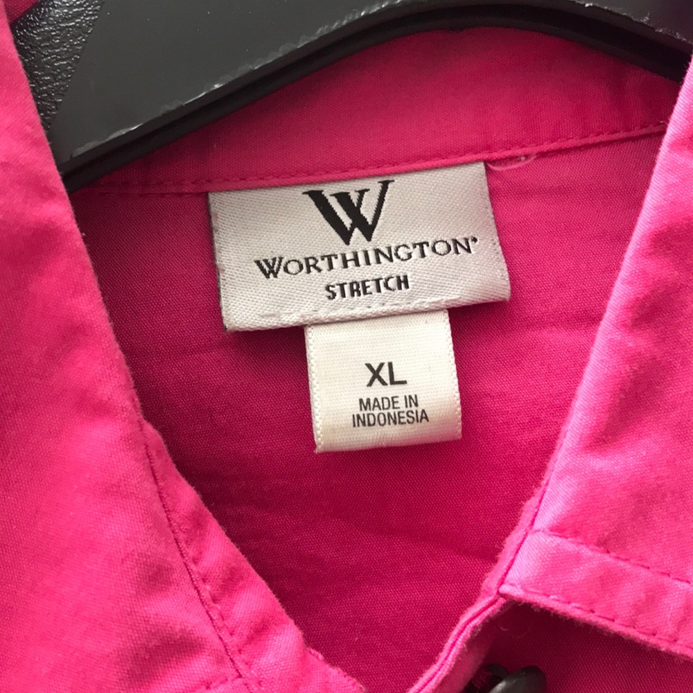 Pink Button Shirt - Picture 3 of 3